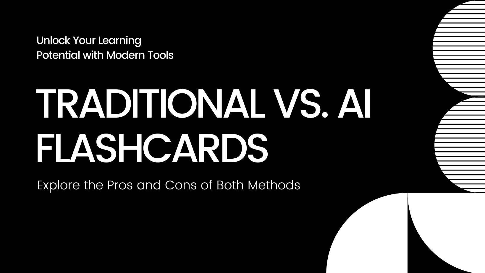 Traditional vs. AI-Generated Flashcards - cover image
